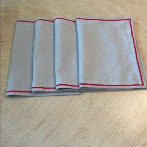 Mark & Graham Linen Placemats (4)